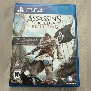 Playstation 4 PS4 Assassins Creed IV Black Flag Game Complete